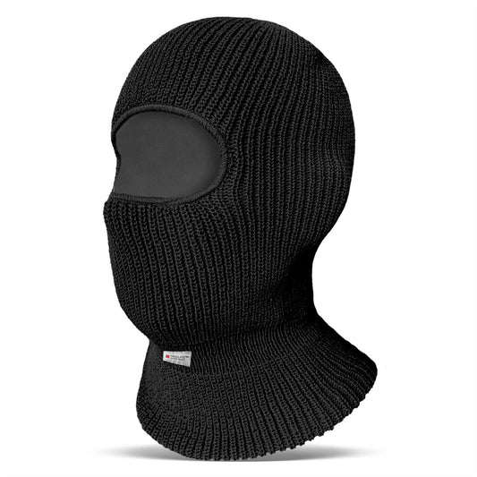 EvridWear 1 Pack 3M Thinsulate Balaclava Face Mask | Thermal Winter Ski Mask for Cold Weather | Unisex (Black)
