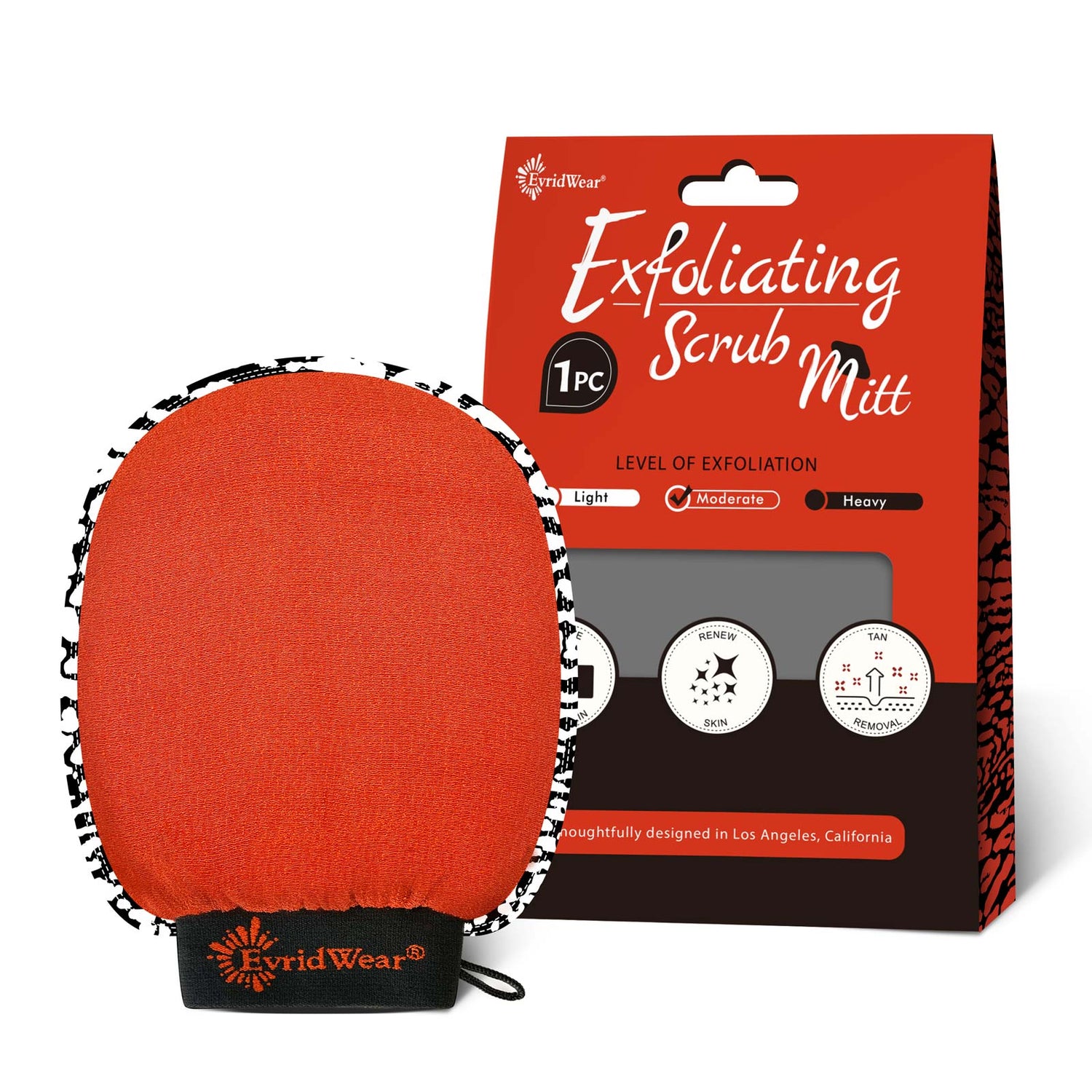 Exfoliating Scrubbing Mitt For Men