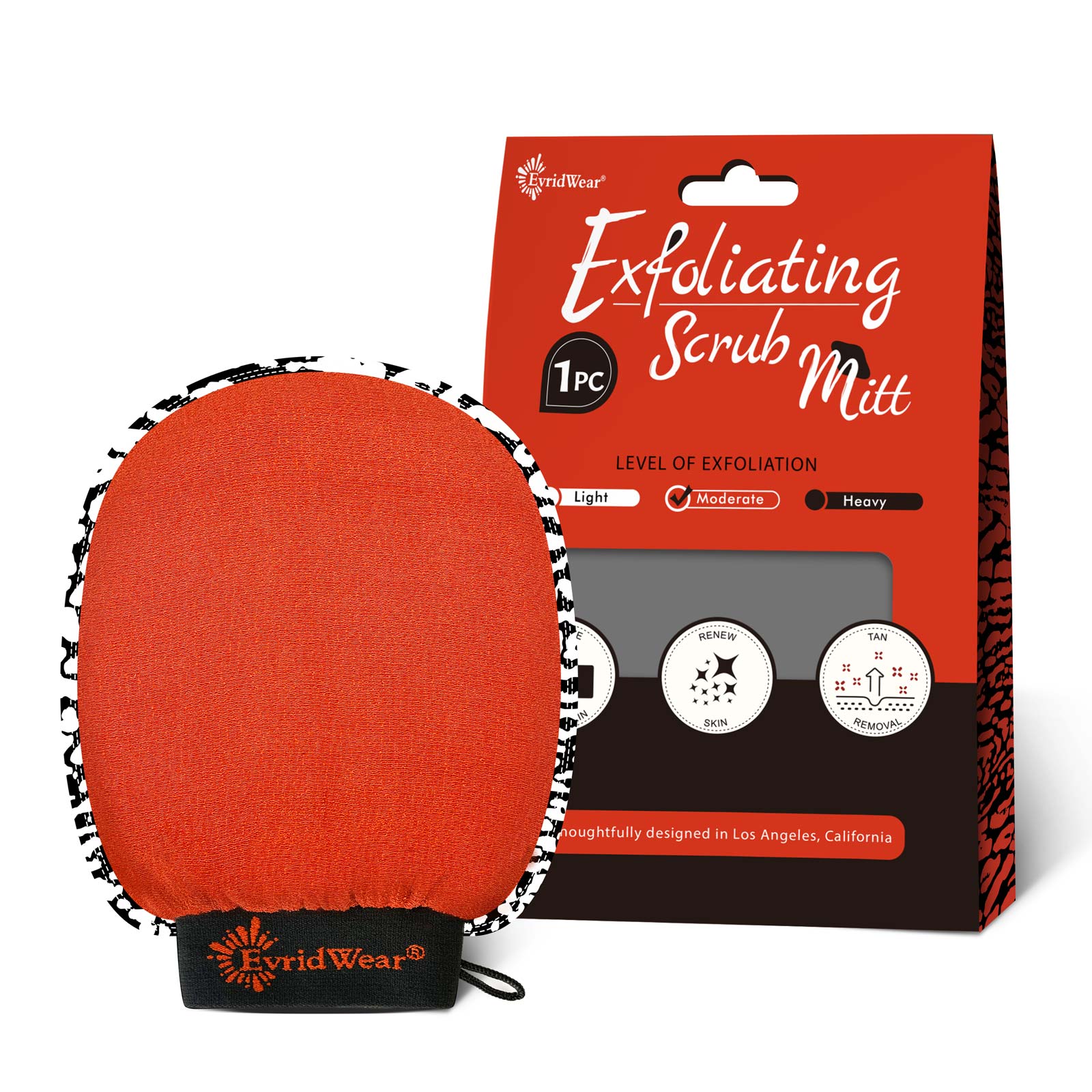 Exfoliation Scrubbing Mitt