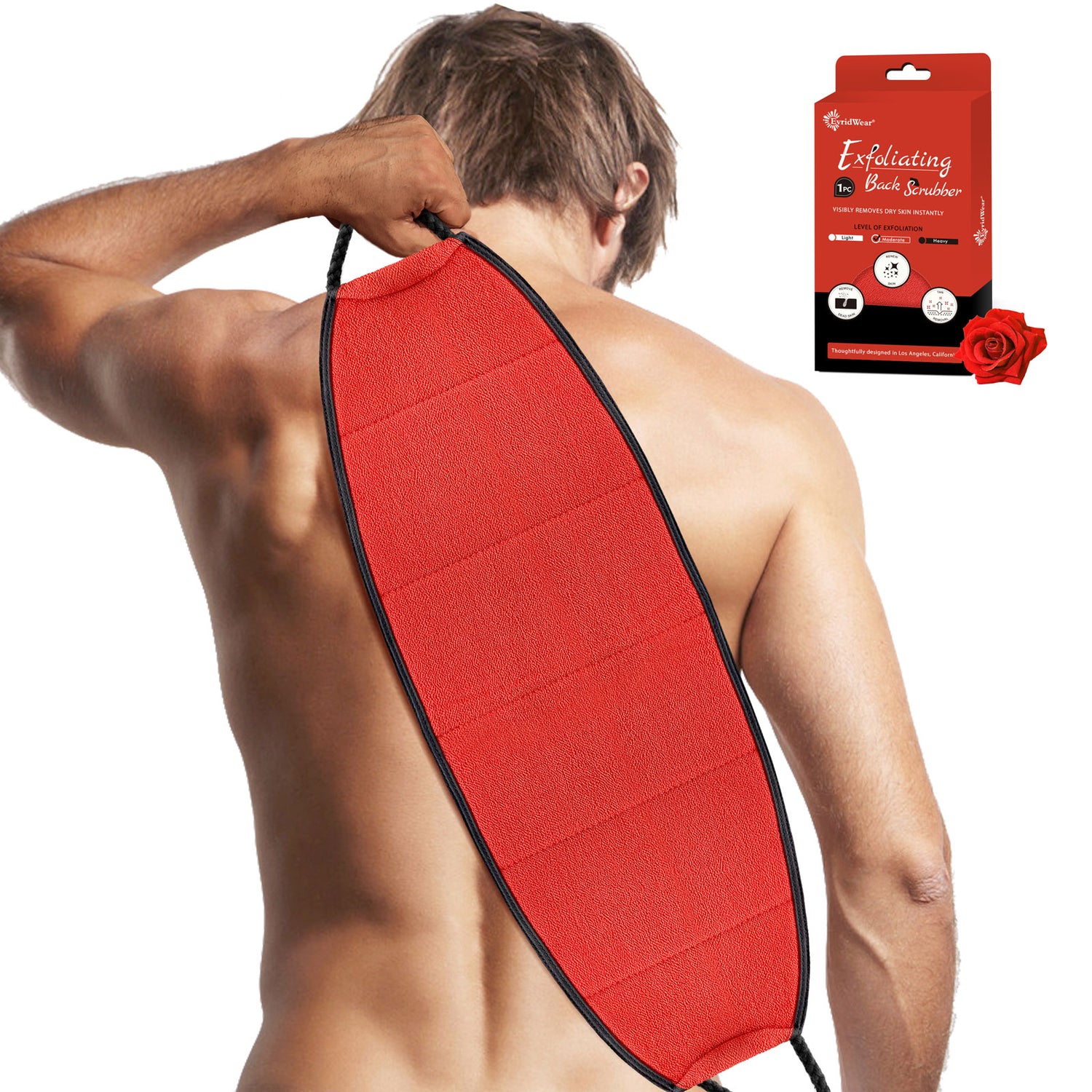 Exfoliating Back Scrabber For Men
