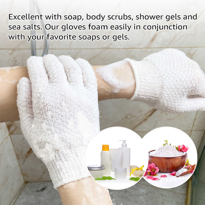Exfoliating Bath Gloves for Shower