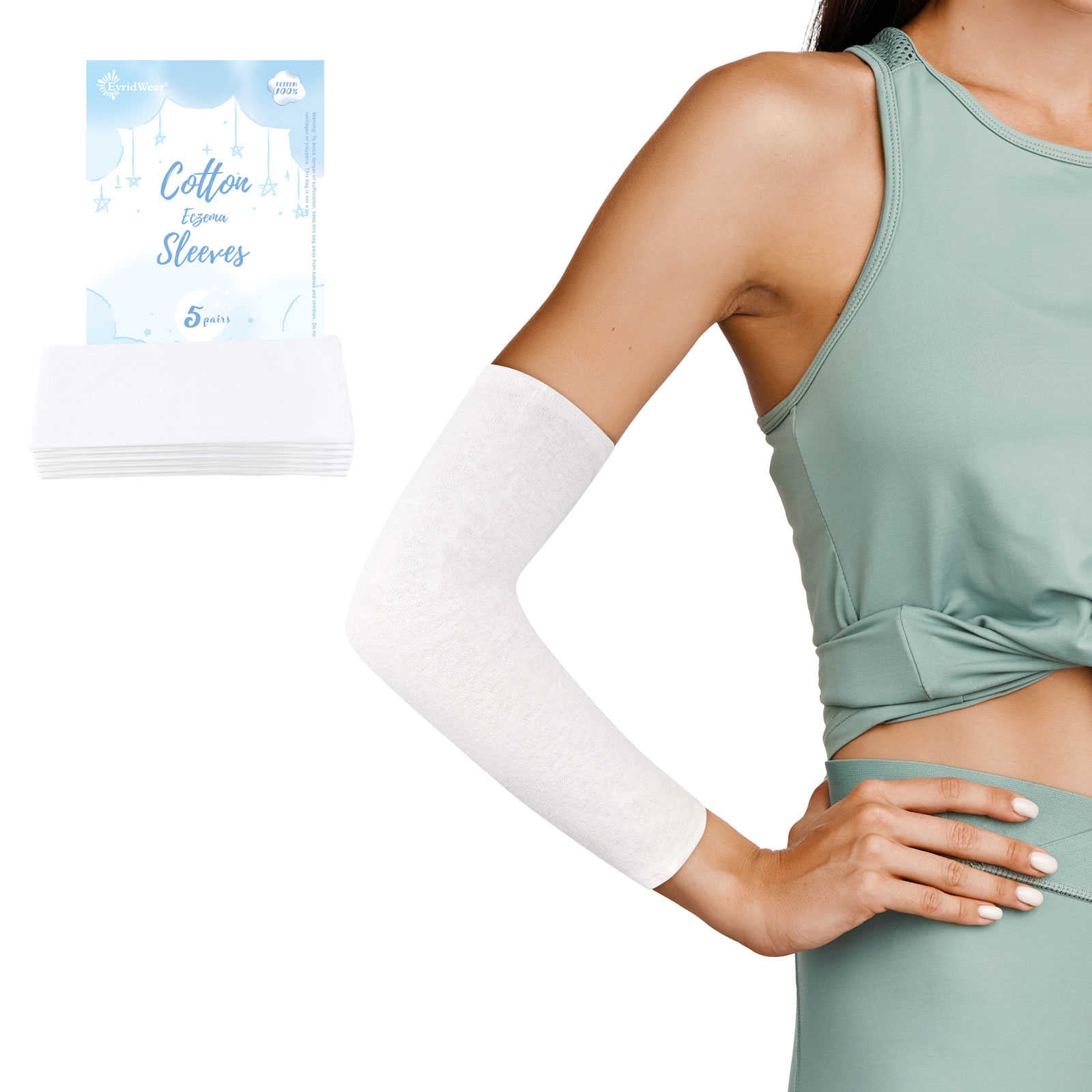 5 Pairs Eczema Leg Sleeves