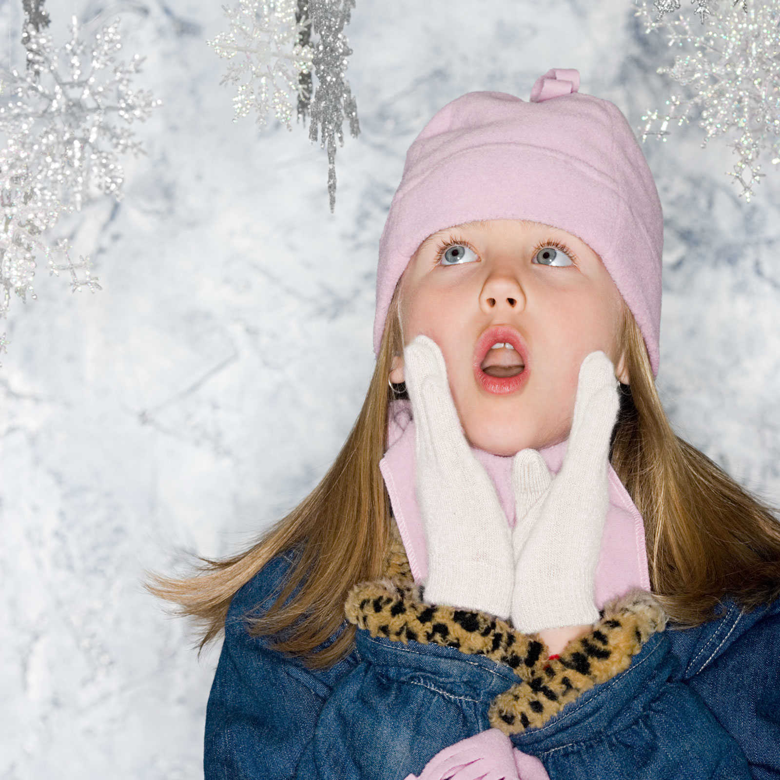 EvridWear Kids Winter Gloves - 3 Pairs White/Black/Grey Knit (Boys & Girls)