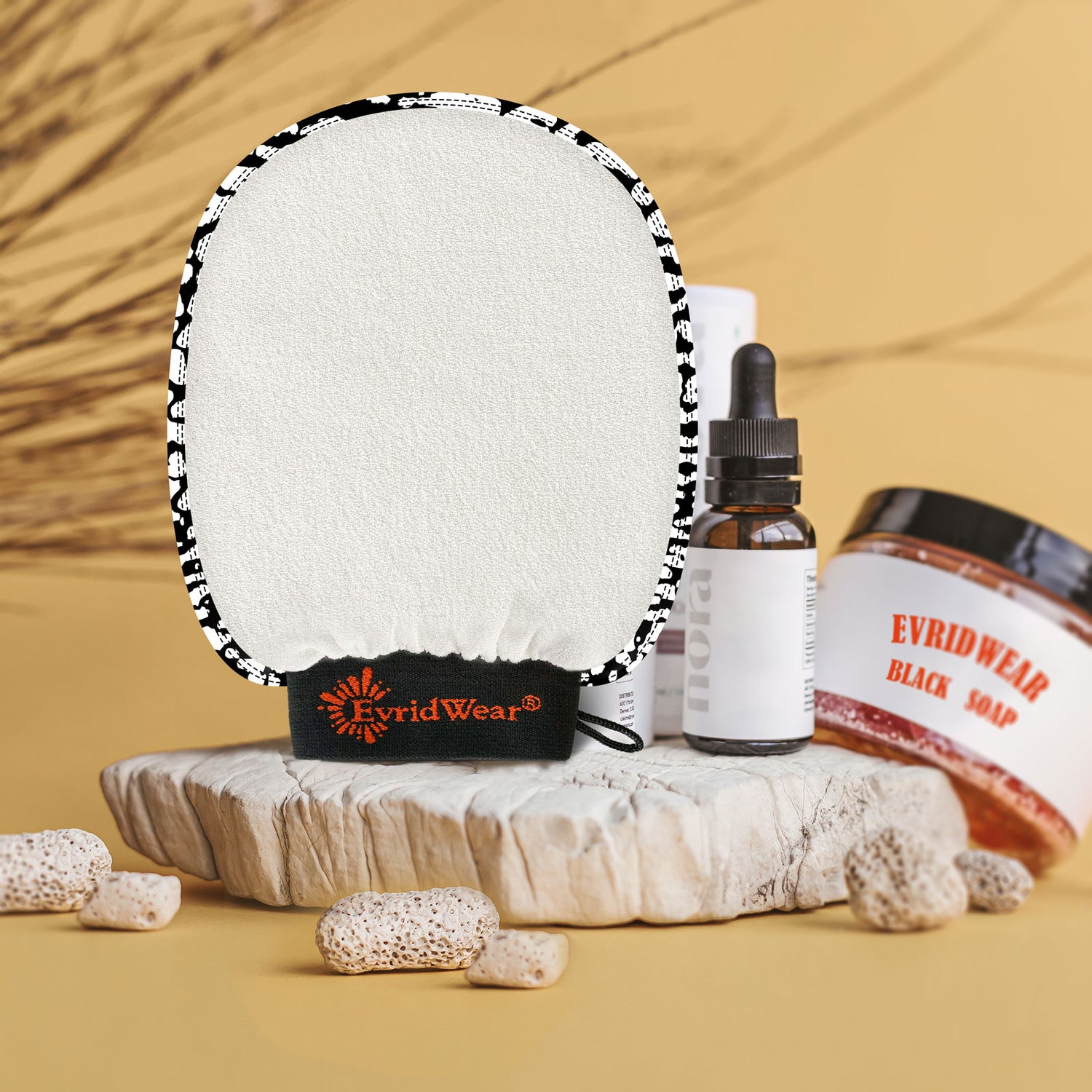 Exfoliating Scrubbing Mitt For Men