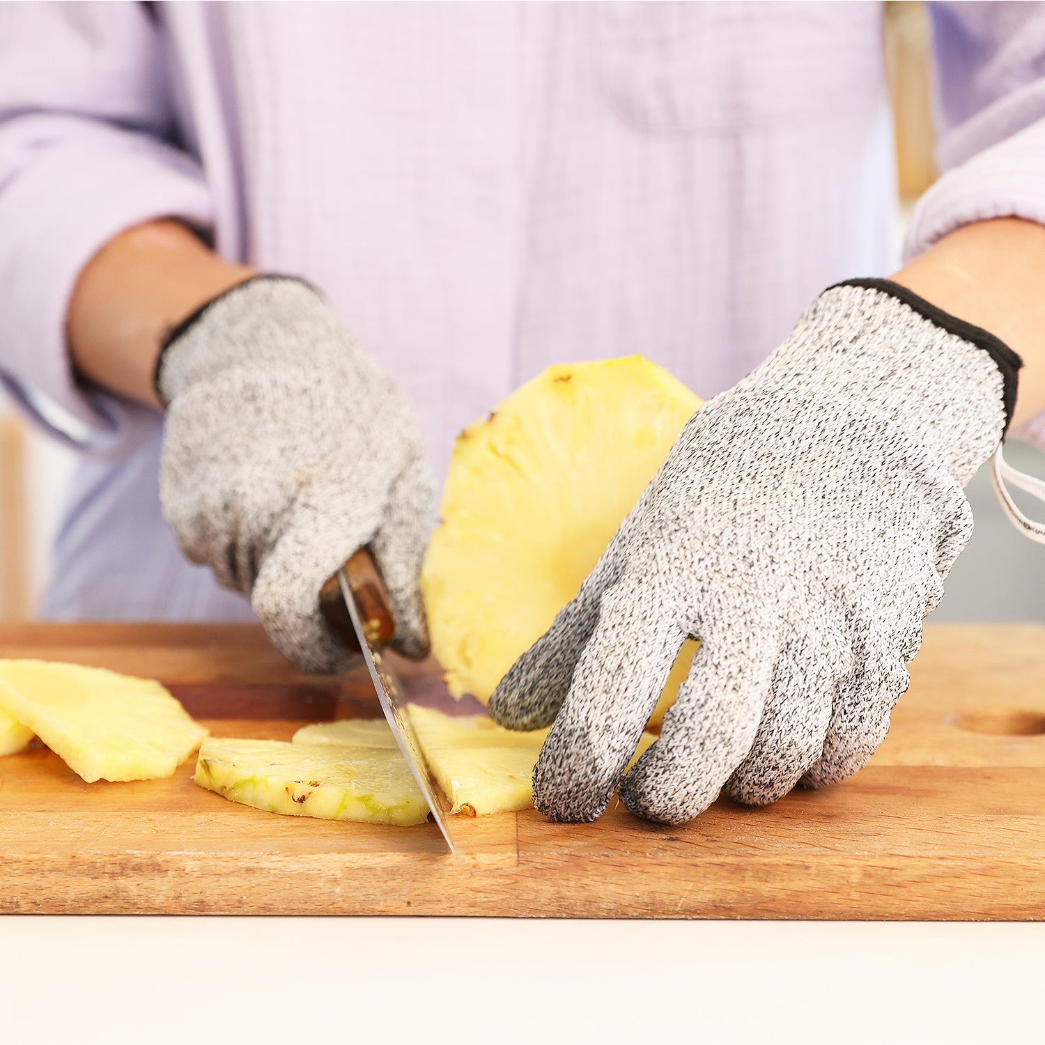 EvridWear 1 Pair Cut Resistant Gloves (Grey)