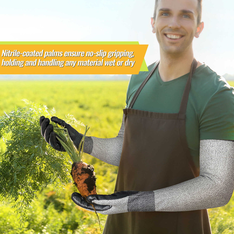 Cut Resistant Long Gardening Gloves