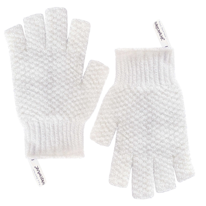 Exfoliating Bath Fingerless Gloves for Shower