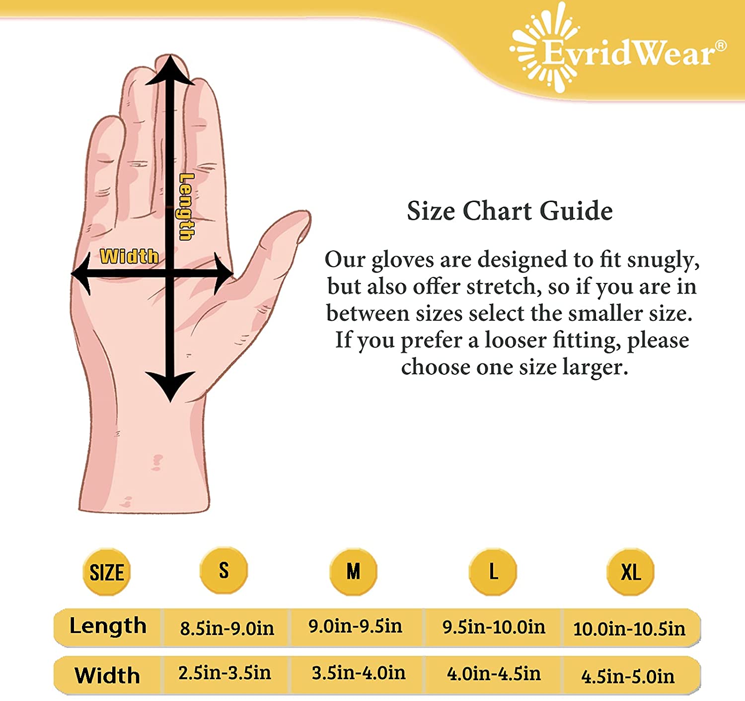 EvridWear 2 Pairs Cut Resistant Gloves With Silicone Grip Dots