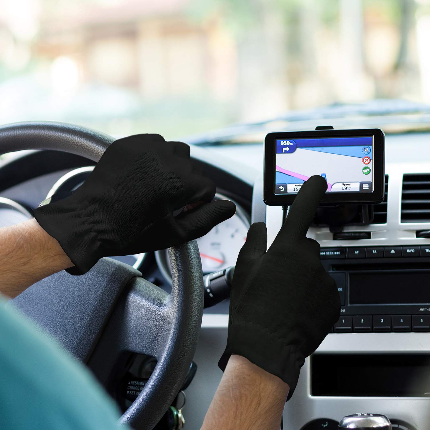 5 Pairs Cotton Touchscreen Moisturizing Gloves