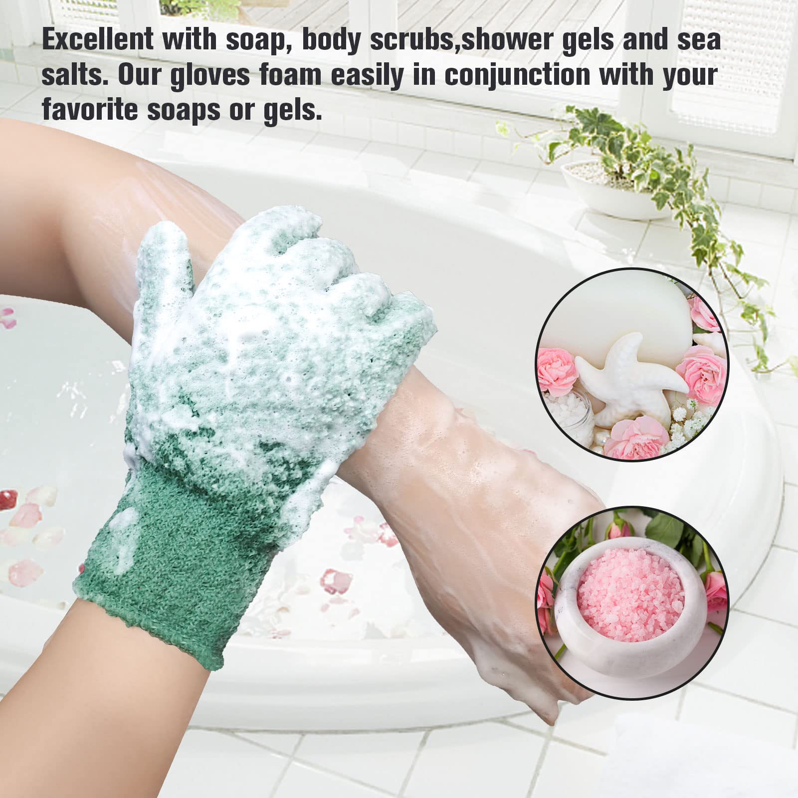 Eco-friendly Exfoliation Gloves