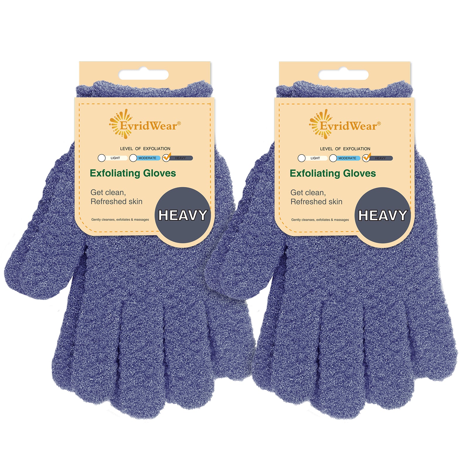 2 Pairs of Exfoliation Gloves