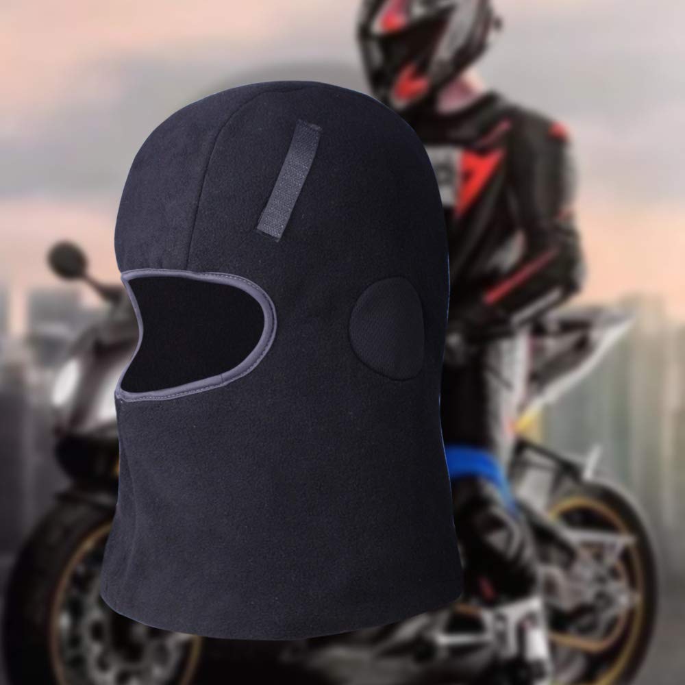Evridwear 3M Thinsulate Thermal Polyester Fleece Helmet Liner Balaclava with Screened Ear Holes one Size-EvridWearUS