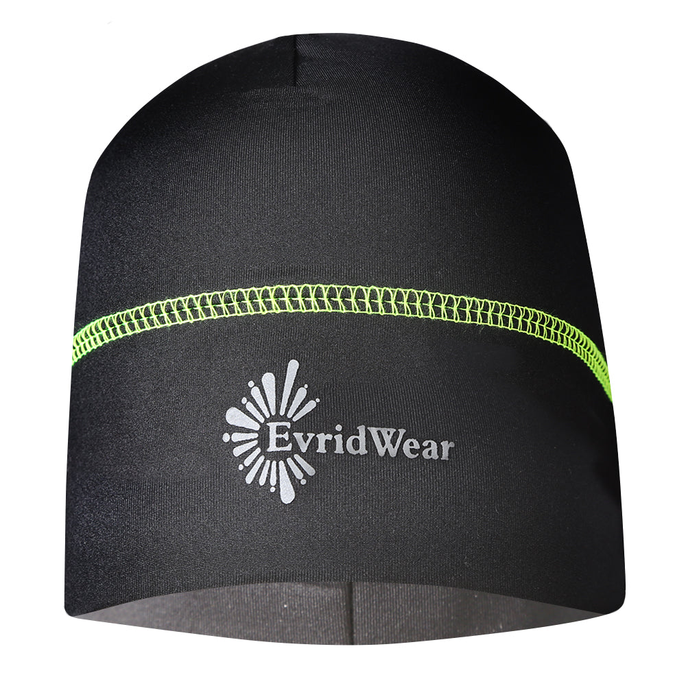 Evridwear Running Beanie Reflective Cap, Thermal Cycling Running Hat and Sports Beanie