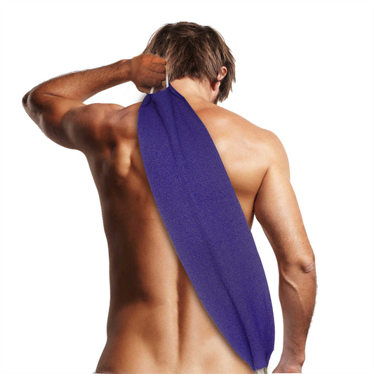 EvridWear Exfoliating Back Scrubber for Shower One Size (Purple)