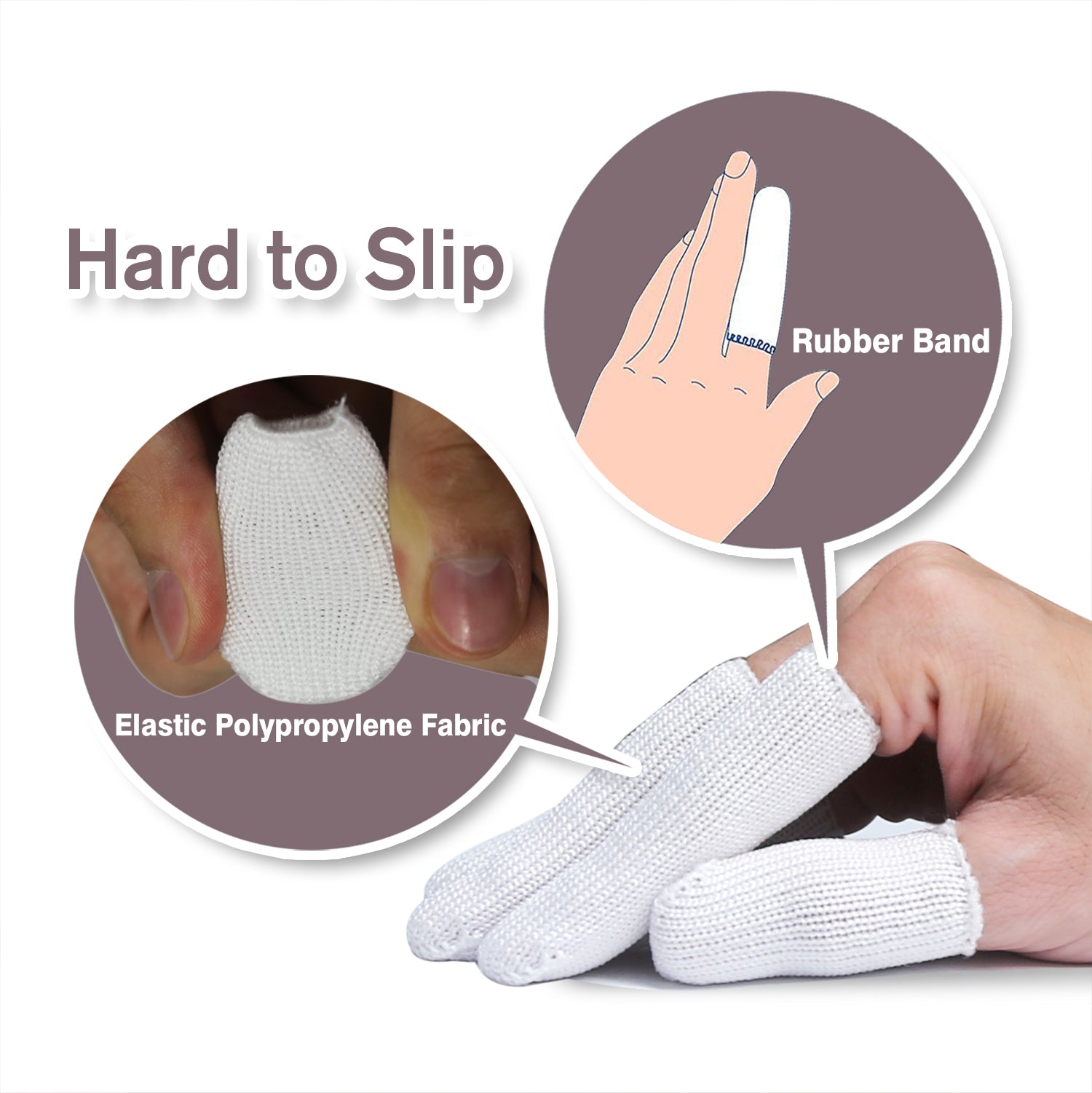 Polypropylene Finger Cots