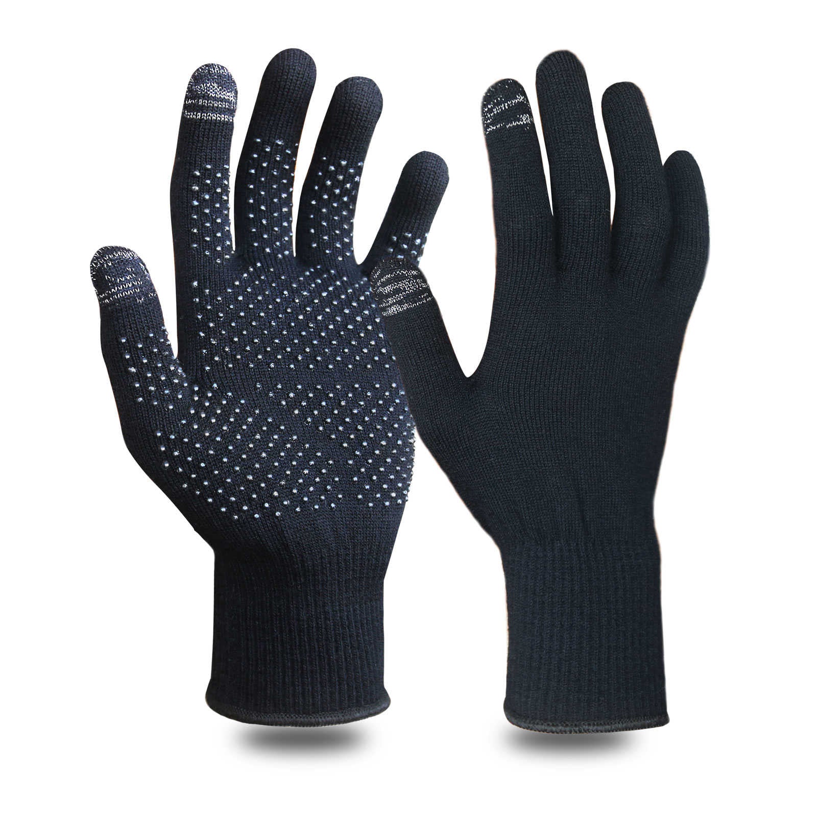 EvridWear Safety Work Gloves, Touchscreen Micro-Foam Nitrile