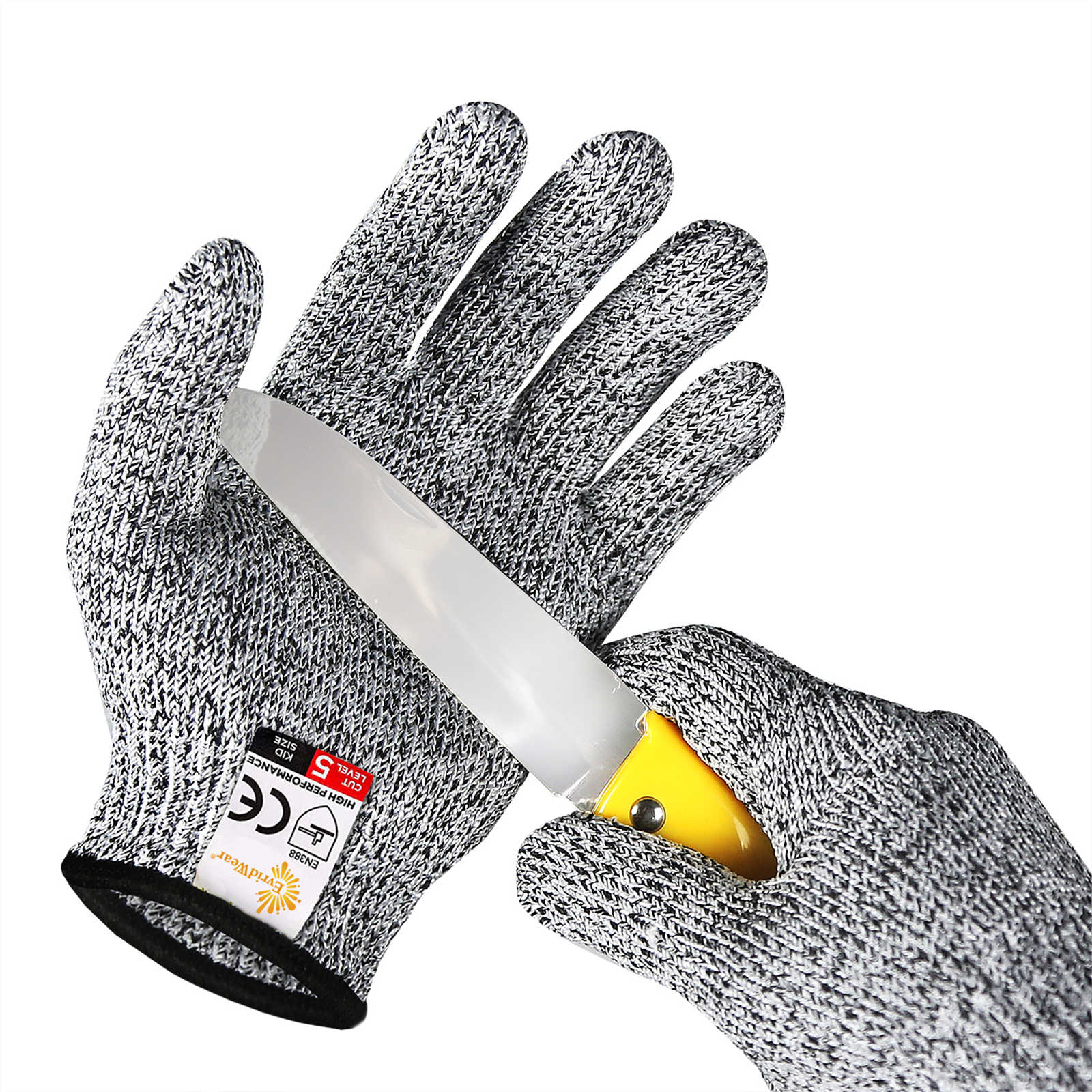 1pair Kids Cutting Glove Cut Resistant Safety Glove For Cooking