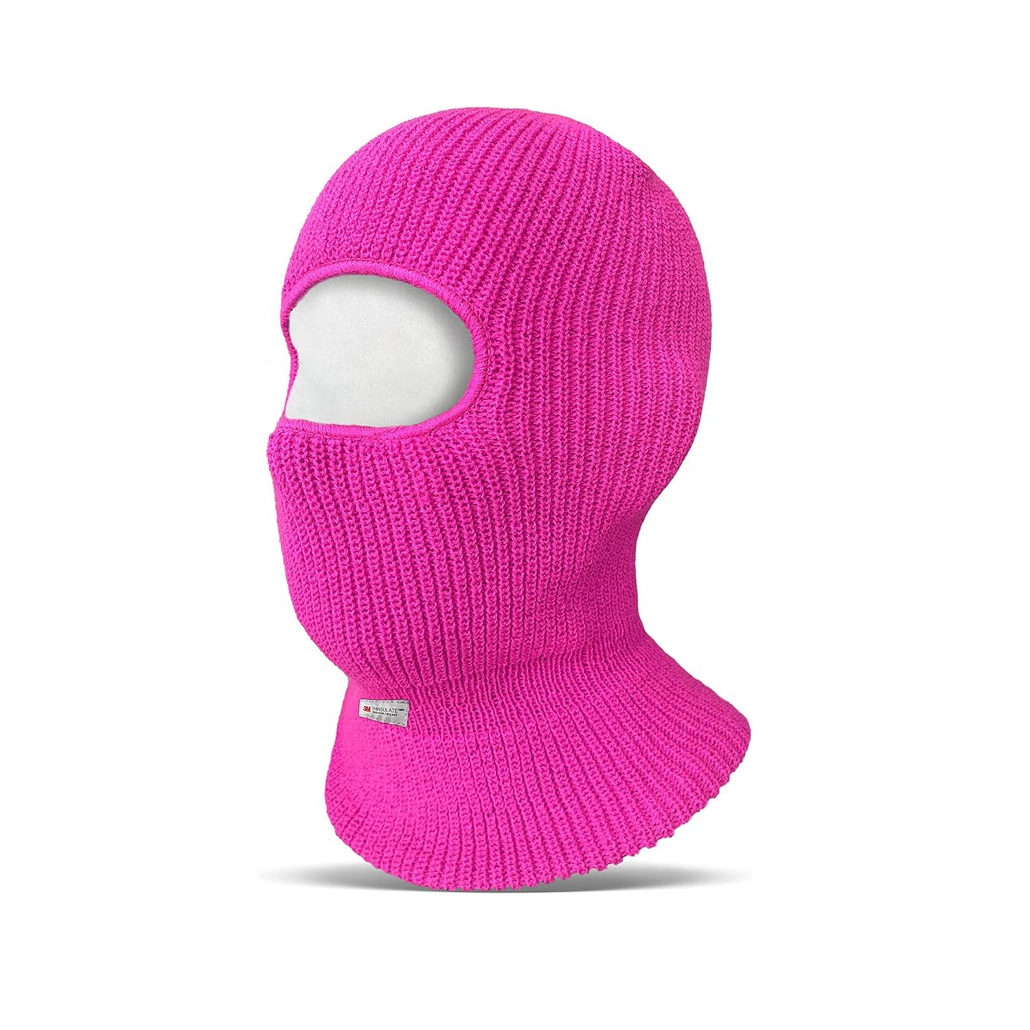 EvridWear Double-Layer Balaclava - Neck &amp; Face Cover (Pink)