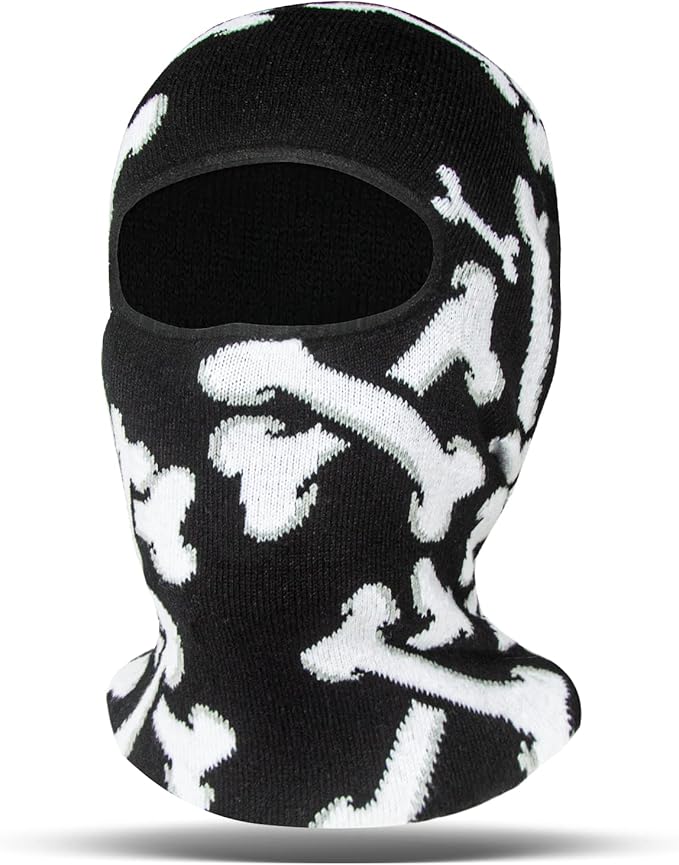 EvridWear Double-Layer Balaclava - Neck &amp; Face Cover (Bone)