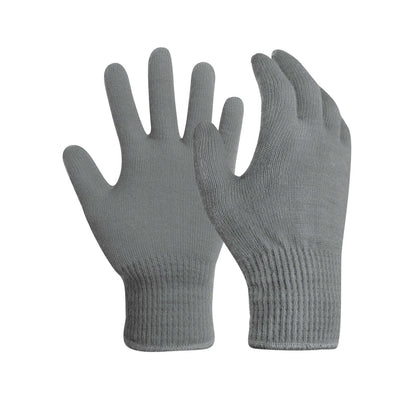 Merino Wool Full Finger (Gray)