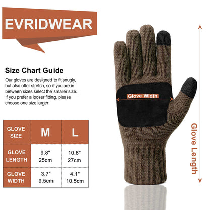 3M Thinsulate Thermal Anti-Slip Touchscreen Gloves