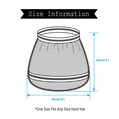 FJDZ Safety Hard Hat Sun Shade Shield for Construction, Outdoor Activities, UV Protection