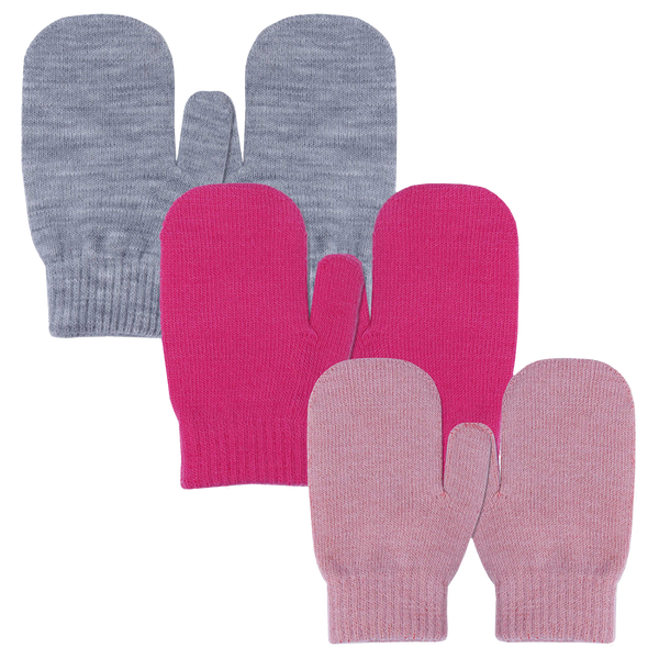 3 Pairs Toddler Mittens