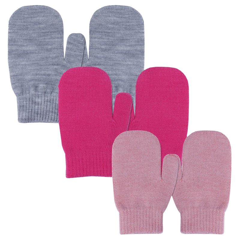 3 Pairs Toddler Mittens