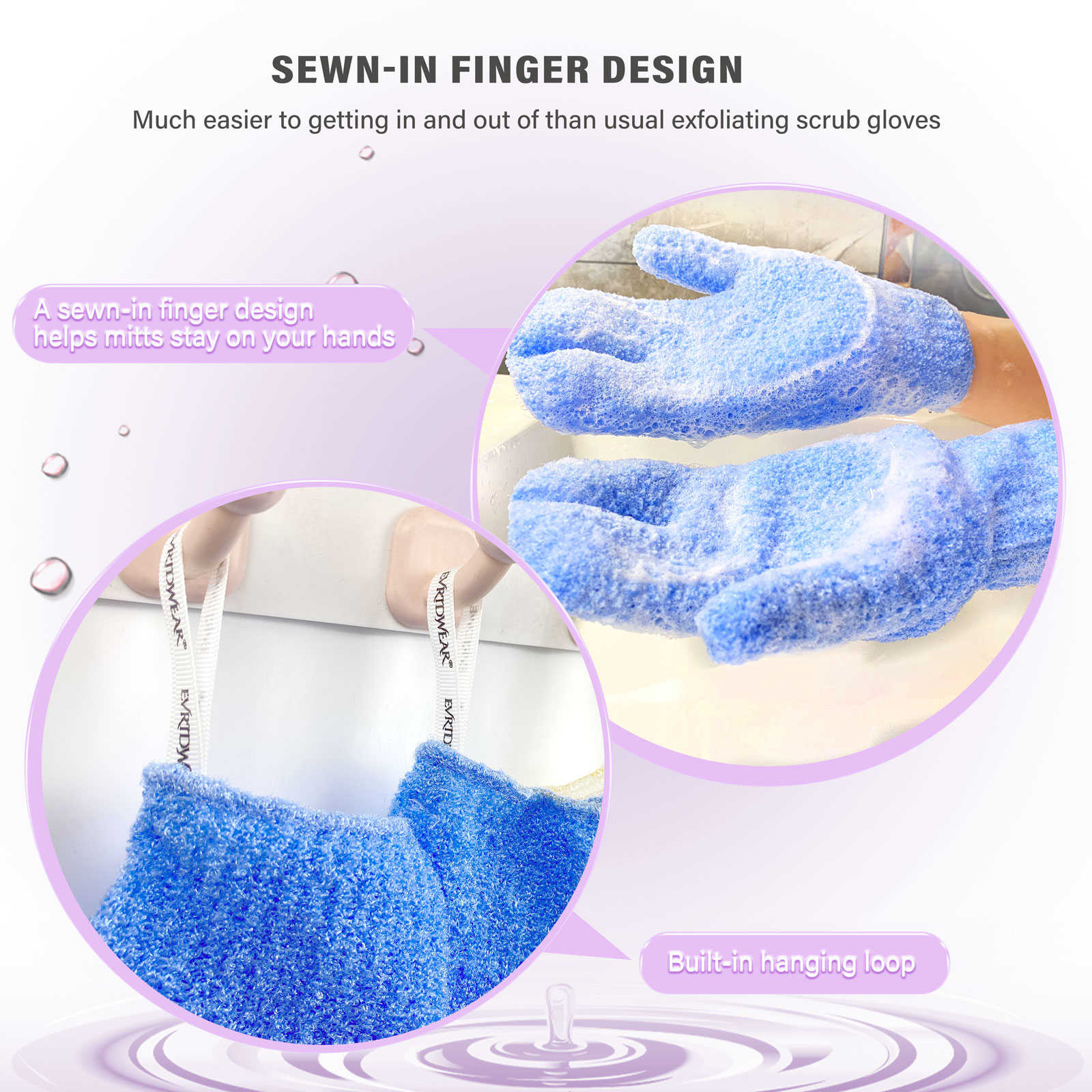 Exfoliating Bath Mitts