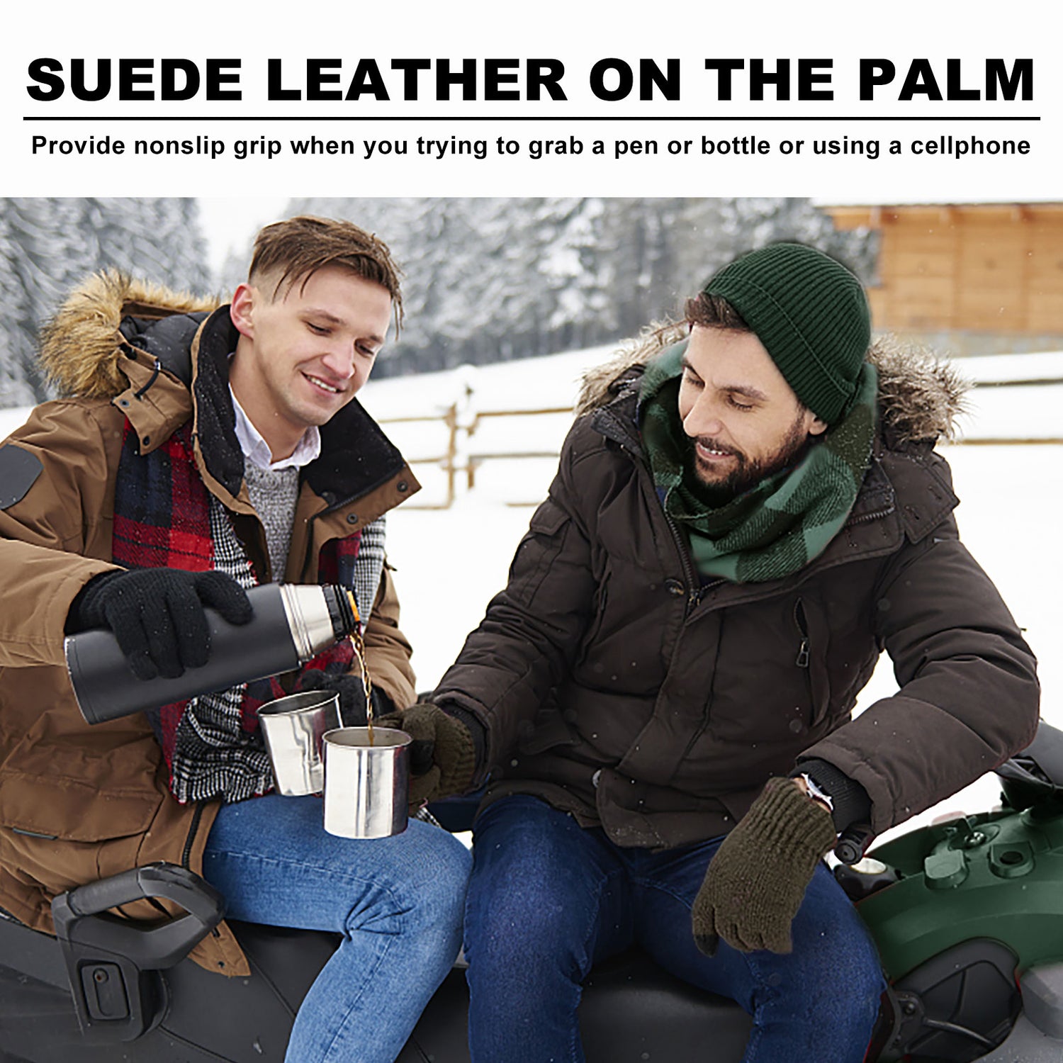 3M Thinsulate Thermal Anti-Slip Touchscreen Gloves