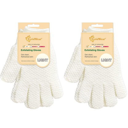 2 Pairs of Exfoliation Gloves