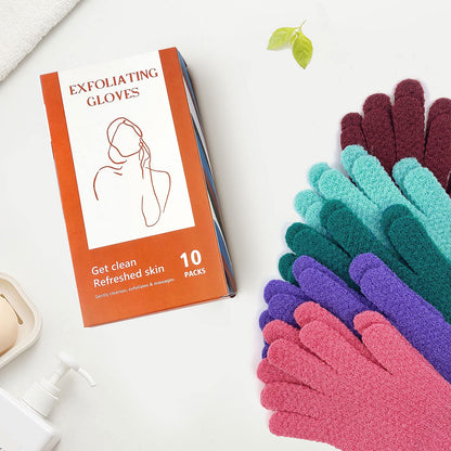 5 Pairs Gift Set Exfoliation Gloves