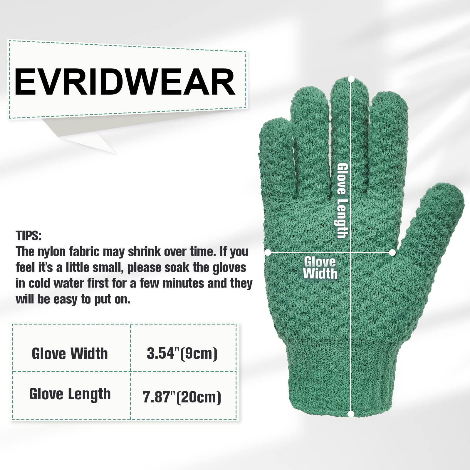 Eco-friendly Exfoliation Gloves