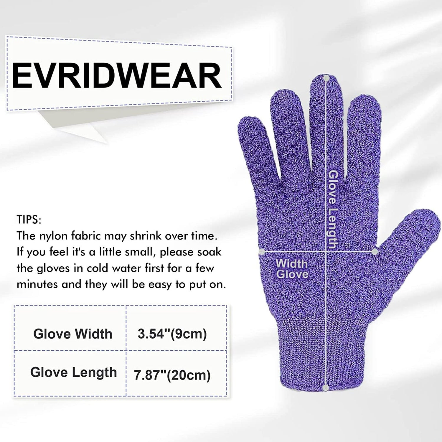 5 Pairs Gift Set Exfoliation Gloves