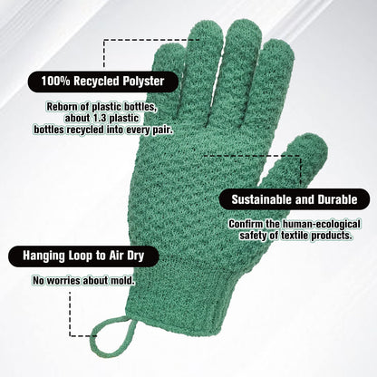 Eco-friendly Exfoliation Gloves