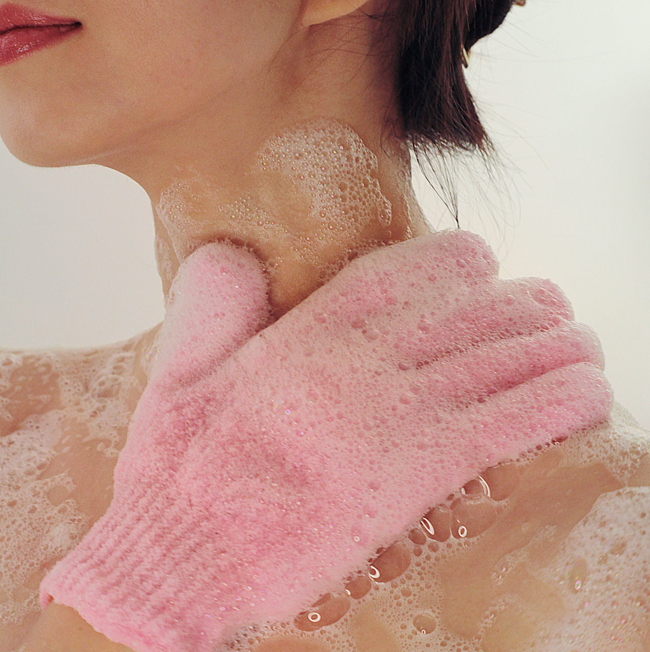 3 Pairs Exfoliation Gloves Different Level