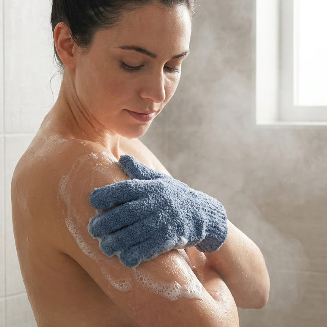 1 Pair Exfoliation Gloves