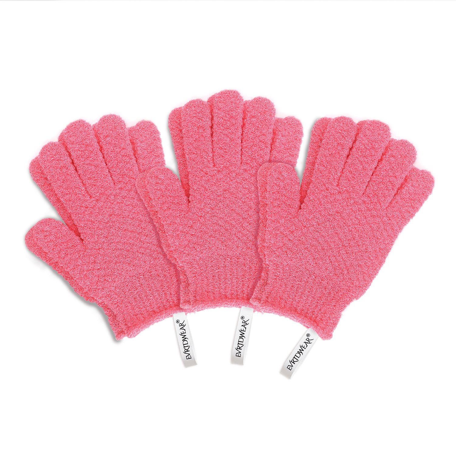 3 Pairs Exfoliation Gloves Same Level
