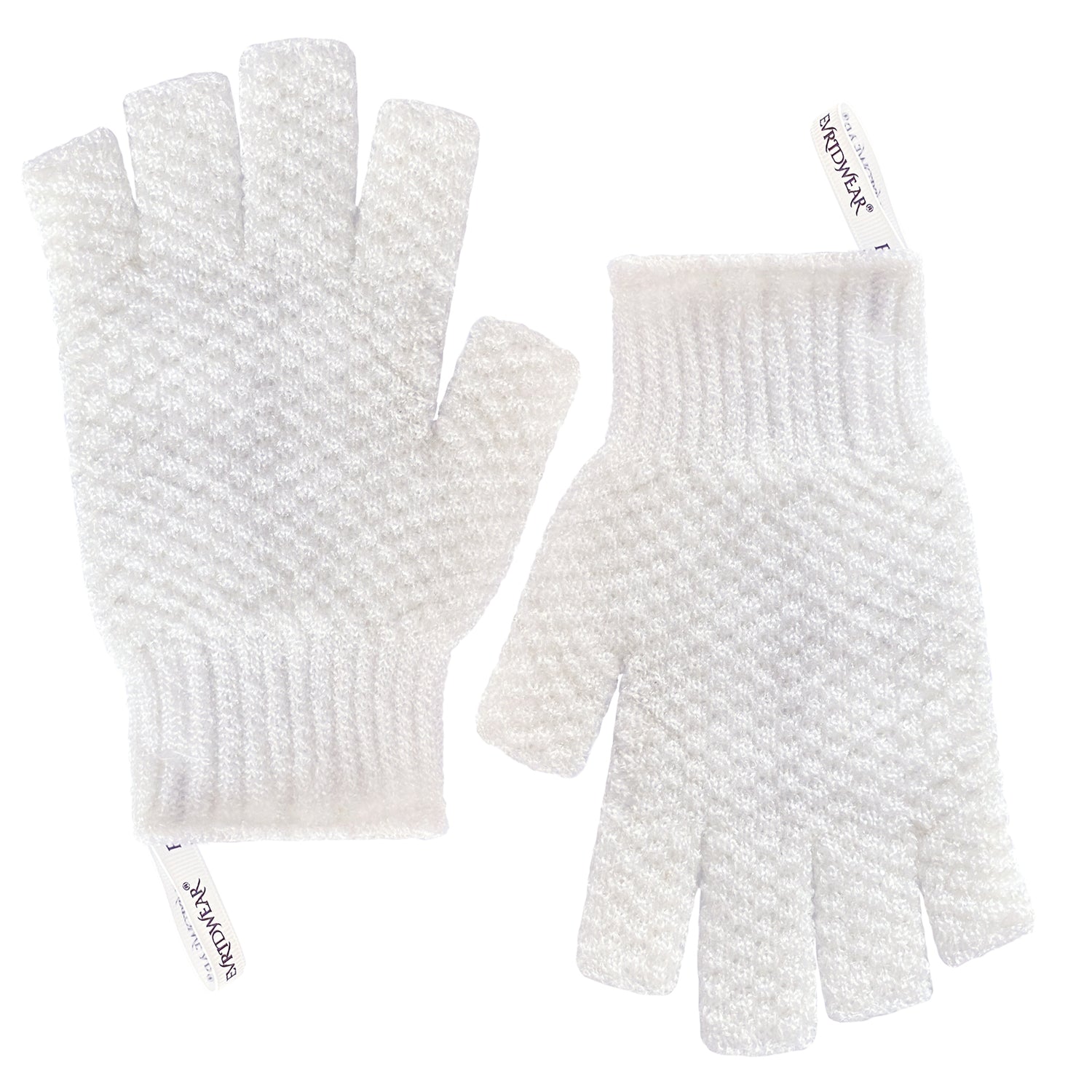 Exfoliation Bath Fingerless Gloves for Shower