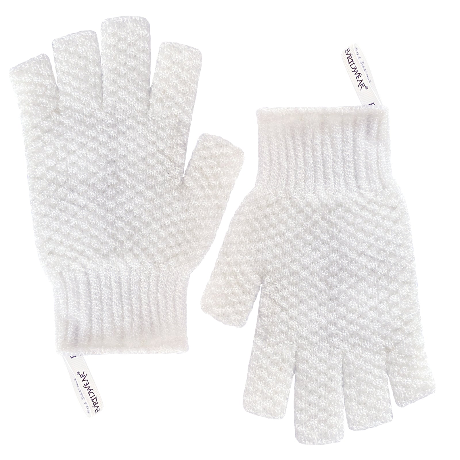 Exfoliation Bath Fingerless Gloves for Shower
