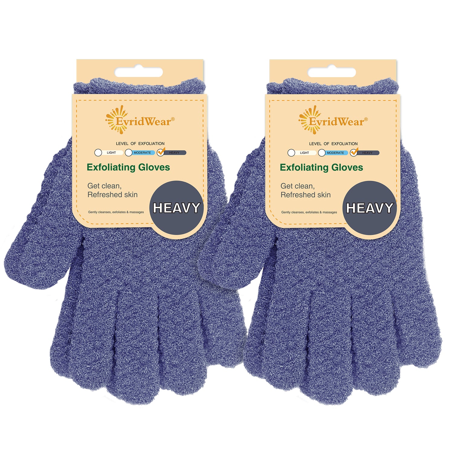2 Pairs of Exfoliation Gloves