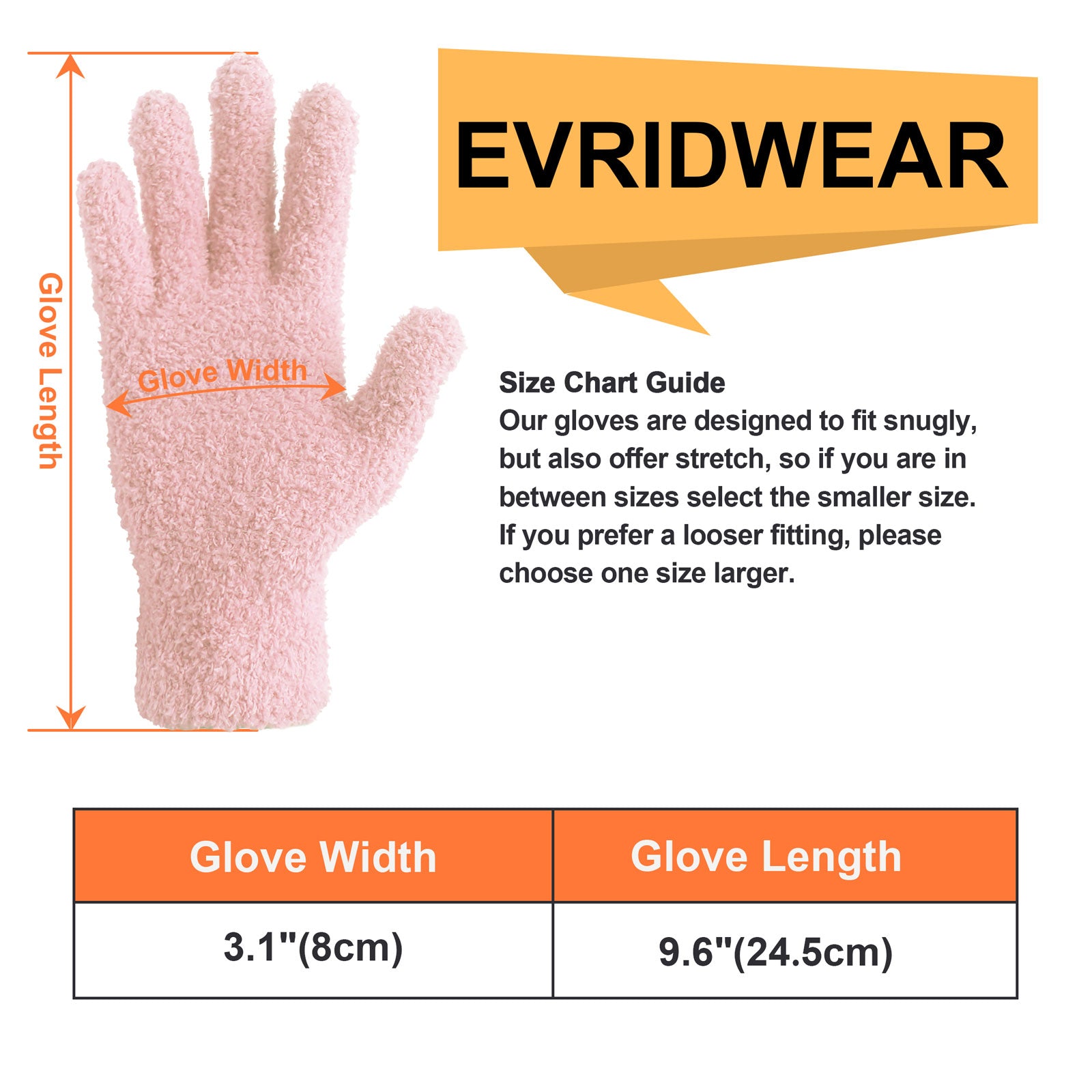 EvridWear Microfiber Dusting Gloves , Dusting Cleaning Glove for Plants, Blinds (Pink) - Thumbnail 5