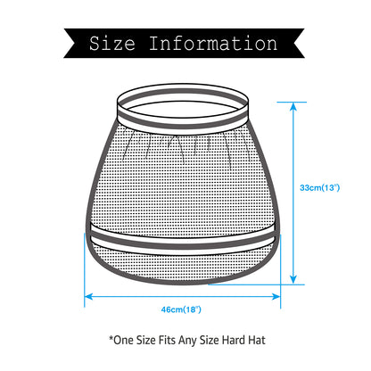 FJDZ Safety Hard Hat Sun Shade Shield for Construction, Outdoor Activities, UV Protection